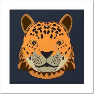 Wild Cheetah Mask Posters and Art